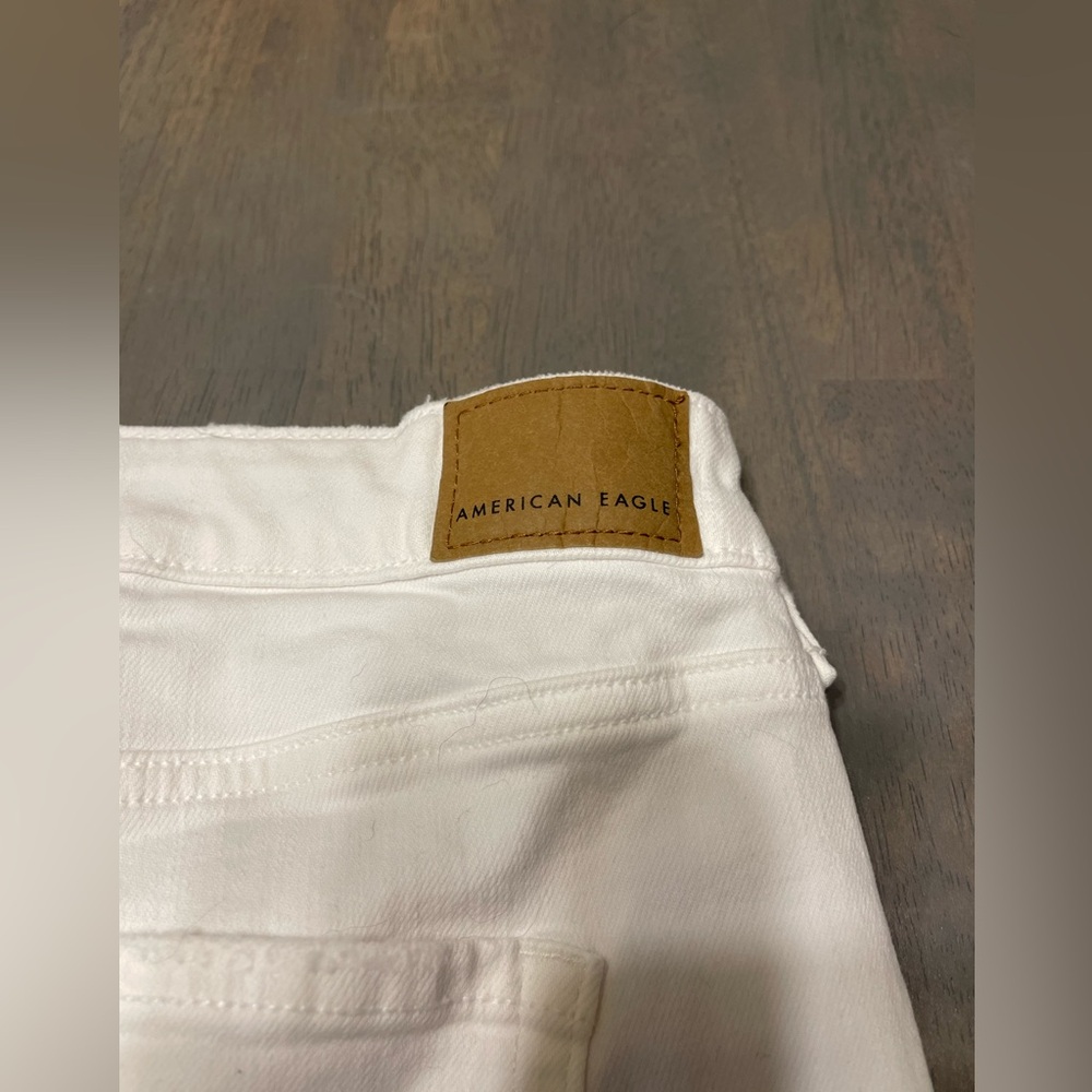 NEW! • American Eagle 🦅 High V-Rise White Shortie | 16 - Picture 6 of 6